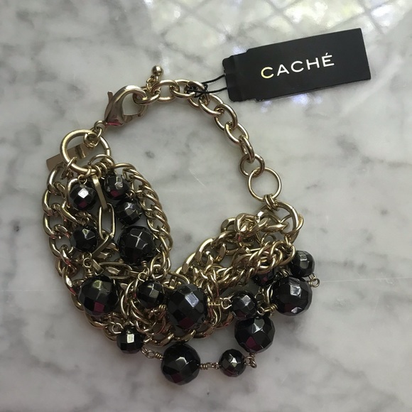 Cache Jewelry - Cache Gold Tone Statement Bracelet NWT Cache Jewelry - Cache Gold Tone Statement Bracelet NWT